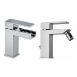Robinetterie a cascade pour lavabo et bidet infinity