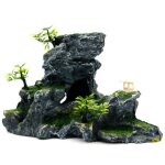 Promotion! rocaille en rsine pour aquarium, accessoires de dcoration, vue de montagne artificielle, ...