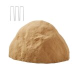 Rocher artificiel pour jardin - duoku - couverture d�corative r�aliste - pierre creuse pour dissimuler ...