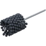 Rodoir a cylindre boule, honoir, brosse de rodage flexible grain 120 - 58 - 60 mm