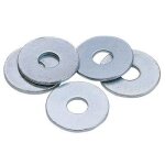 Rondelle large acier zingu� Ø16 viswood 17 x 40 x 3 mm - bo�te 100 - lu16