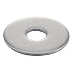 Rondelle plate inox a2 - extra large - llu - 12 - b100 acton