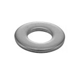 Rondelles plates mu - inox a2 - diamtre 10 mm - 100 pices acton