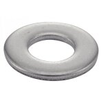 Rondelles plates mu - inox a4 - diam�tre 6 mm - 200 pi�ces acton
