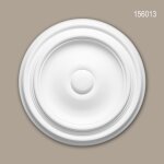Rosace 156013 profhome element d�corative element pour plafond design intemporel classique blanc Ø 26 ...