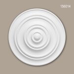 Rosace 156014 profhome element dcorative element pour plafond design intemporel classique blanc Ø 34 ...