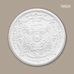 Rosace 156024 profhome element d�corative element pour plafond style n�o - empire blanc Ø 49, 6 cm