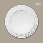 Rosace 156032 profhome element d�corative element pour plafond style n�o - renaissance blanc Ø 32 cm ...