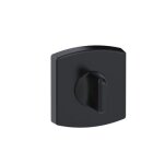 Rosaces de fonction pour poign�es de porte muze, artis et scult - noir onyx - condamnation sans voyant ...