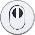 Rosace de protection de cylindre - aluminium blanc - rhzs415 w abus