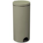 Rossignol - poubelle � p�dale 30l gris vert 90319