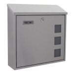 Rottner bote aux lettres en acier inoxydable muro inox