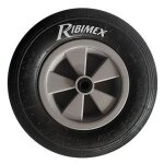 Roue pour brouette  roulement  aiguilles avec pneu gonflable, Ø 400 mm x 105 mm axe de 20 mmm