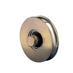 Roues a gorge ronde 310 - 1 roulement - diamtre 100 mm comunello