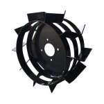 Roues m�talliques � crampons pour motoculteur k�nner s�hnen - ks mw40