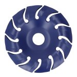 Roue de meuleuse d'angle en acier au manganèse, bleu foncé, disque de meulage pour le travail du bois ... Roue de meuleuse d'angle en acier au manganèse, bleu foncé, disque de meulage pour le travail du bois ...