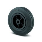 Roue multi - usage - caoutchouc - moyeu lisse - 125 mm - puretech tente