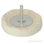 Roue de polissage  disques empils 75 x 12 mm