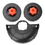 Roue de support de tondeuse  gazon, roue auxiliaire lgre et universelle pour coupe - herbe
