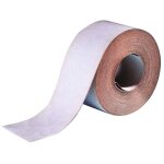 Rouleau abrasif - toile souple - grain 120 - 115 mm x 25 m - kk 532 ff vsm