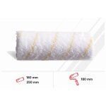 Rouleau anti - goutte murs et plafonds polyester tiss 12 mm - 180 mm l'outil parfait
