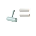 Rouleau anti - peluche 16cm avec 2 recharges - elimination efficace des poils d'animaux et des peluches ...
