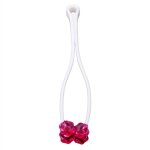 Rouleau de massage facial portable en forme de fleur, lifting du visage, pour chat de compagnie, artefact ...
