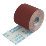 Rouleau de papier abrasif de haute qualit, grain 180, 93 mm x 10 m, adapt pour ponage  sec et humide, ...