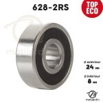 Roulement � billes - matijardin - 628 - 2rs - Ø 24 mm - double �tanch�it� - 1er prix