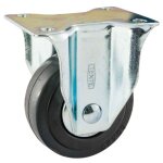 Roulette fixe polypro pour chariot d'atelier / garage - 65 mm - compacta tente