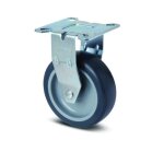 Roulette fixe pour pr�sentoirs l�gers - fixation platine - 75mm - agila tente