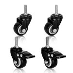 Roulettes de meubles: roulettes m8 pour charges lourdes filetage m8 roulettes pour meubles roulettes ...