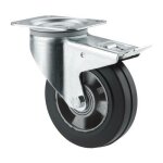 Roulettes pivotantes � blocage - s�rie 3477iep - d200 tente
