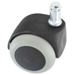 Roulette pivotante pour chaise et fauteuil - moyeu lisse - lumina tente