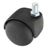 Roulette pivotante table et bureau - tige filete - 50kg - lumina tente