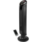 Rowenta so9420 intense comfort hot - chauffage soufflant - tour - 2. 4 kwatt - satin noir