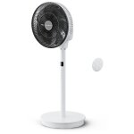 Rowenta turbo swift silence qv5040f0 ventilateur noir et blanc