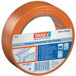 Ruban adh�sif cr�p� pvc orange (l x l) 33 m x 50 mm tesa 4843 - 00 - 02