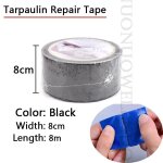Ruban adhsif impermable universel 1 rouleau, auvents extrieurs, bche de camion de voiture pe pvc ...
