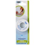 Ruban t�flon ep. 0. 075 x l. 12 mm x l. 12 m geb