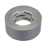 Ruban toile adhesif hd gris 50 mm