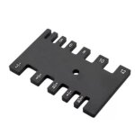 Ruler plaque d'insertion de table de routeur en aluminium avec jauge � onglet pour le travail du bois, ...