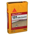 Sable polymère pour remplissage de joints de pavés et dalles sika fastfix 131 - ton sable - 20kg Sable polymère pour remplissage de joints de pavés et dalles sika fastfix 131 - ton sable - 20kg
