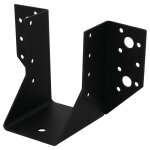 Sabot de charpente universel acier zingue noir magnodur 60x100x70x35, suki