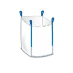 Sac big bag 1000kg, ouvert, 90x90x90 cm, pour gravats et agricole