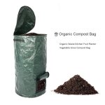 Sac  composter cologique en pe, sachet de dchets organiques, conserve la chaleur et l'humidit, durable ...