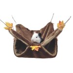 Sac de couchage suspendu pour animaux de compagnie, furet, rat, cage a hamster, hamac chaud, lits d'�cureuil, ...