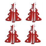 Sac a couverts en forme d'arbre de noël 4 pièces, porte - couverts exquis unique organisateur porte - ... Sac a couverts en forme d'arbre de noël 4 pièces, porte - couverts exquis unique organisateur porte - ...