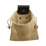 Sac de cueillette pliable en toile cire ¿ rsistant  l'eau, durable, idal pour le camping, le stockage ...