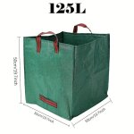 Sacs a dchets de cour rutilisables, sacs de pelouse avec poigne, conteneurs de dbris poubelles, sacs ...